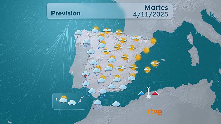 Pronóstico para el martes 4 de noviembre
