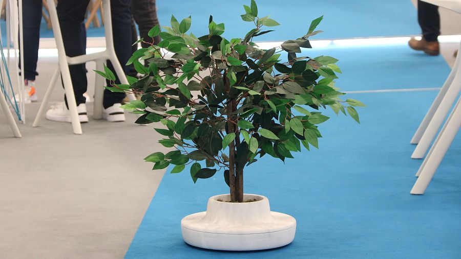 Un arbre robotitzat que s'exposa a l'Smart City Expo | ACN