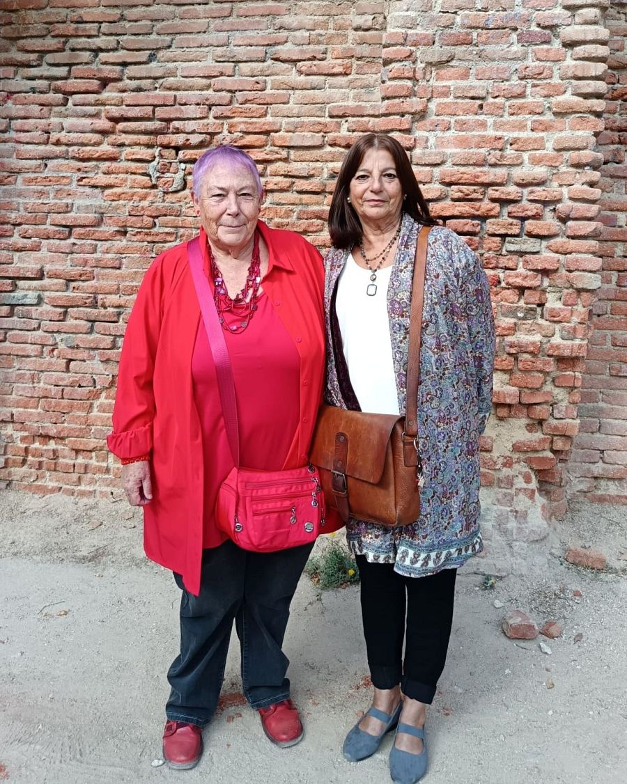 Paca Blanco y Consuelo García del Cid durante su entrevista en Objetivo Igualdad