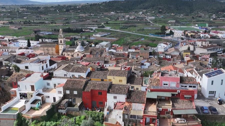 Chella, 2.500 habitantes y una única falla