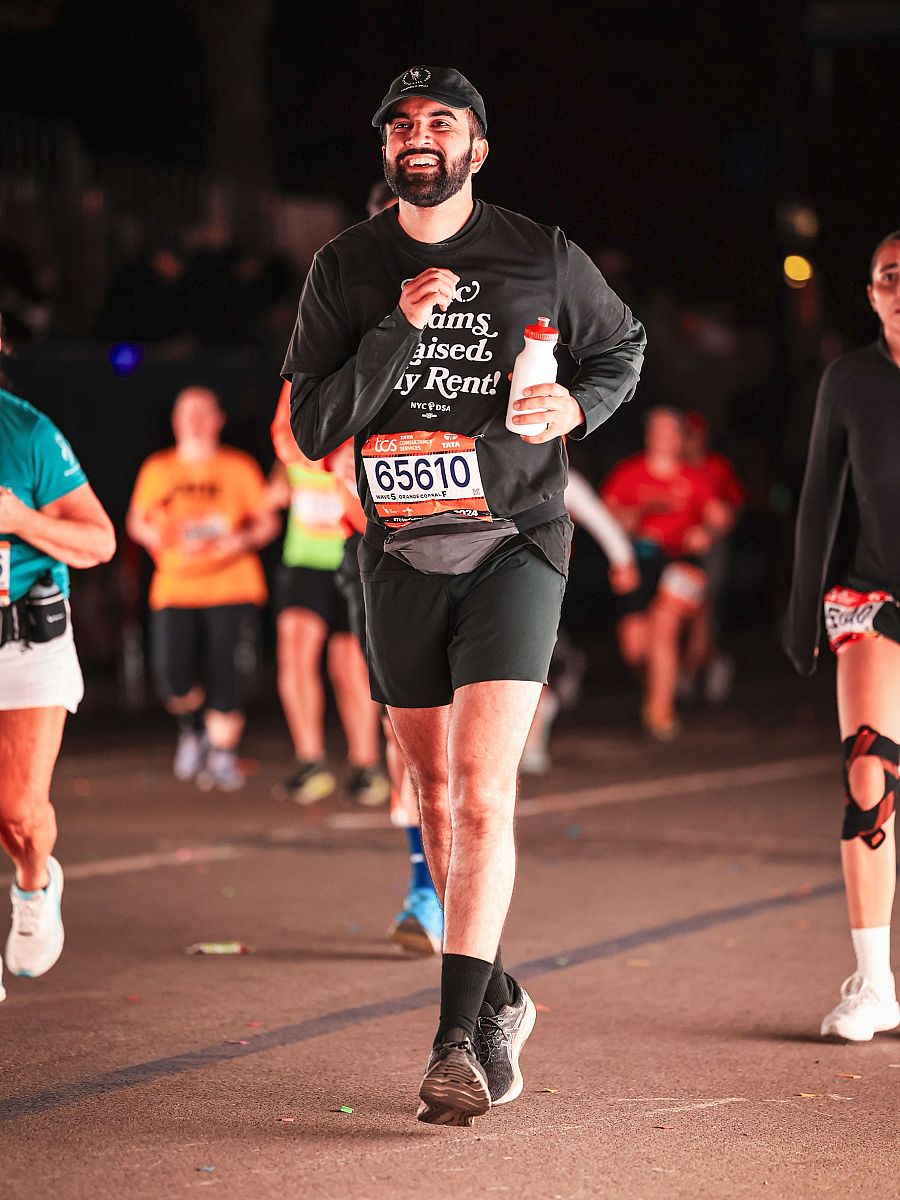 Mamdani, en la maratón de NY de 2024