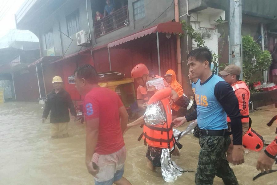 Inunudaciones en la provincia de Catanduanes