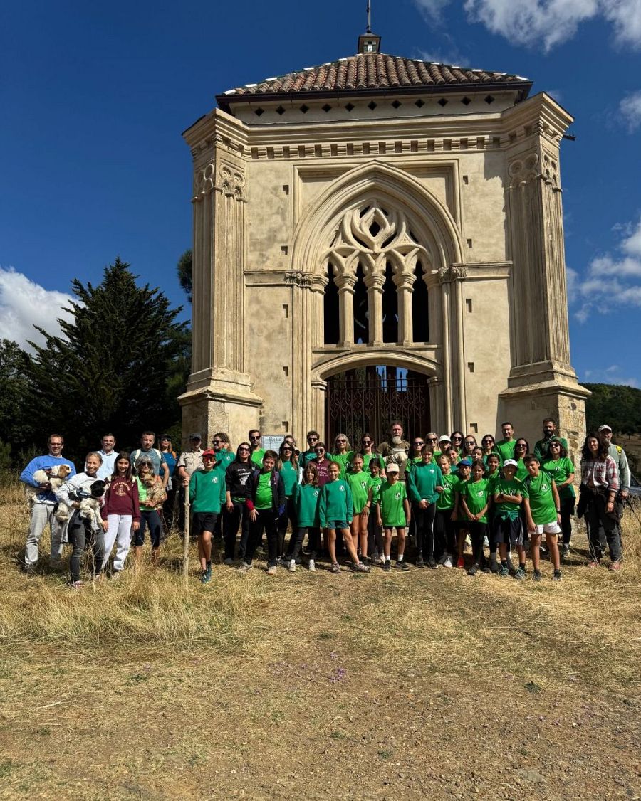 Juan y Migas recorren el Camino Real de Guadalupe junto a un grupo de seguidores