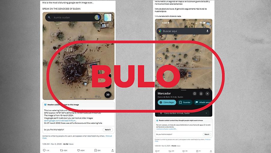 No son cadáveres de un 