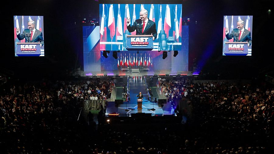 José Antonio Kast en el cierre de campaña