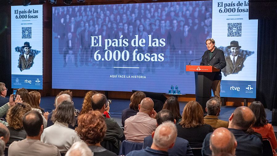 Presentación de 'El país de las 6.000 fosas'