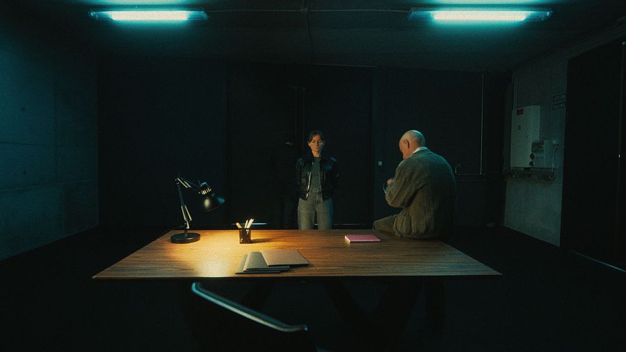 Nagore Aranburu en uno de los capítulos de la serie