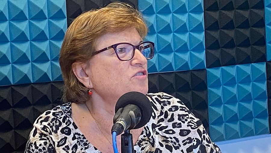 Maribel Portillo demostró que nunca es tarde: se sacó el título de auxiliar de enfermería a los 56 años