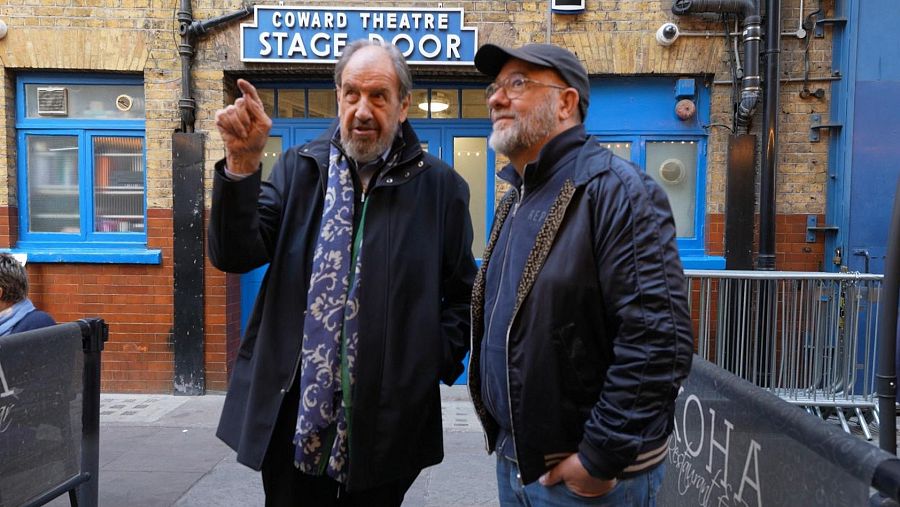 José María Pou con Mario Gas