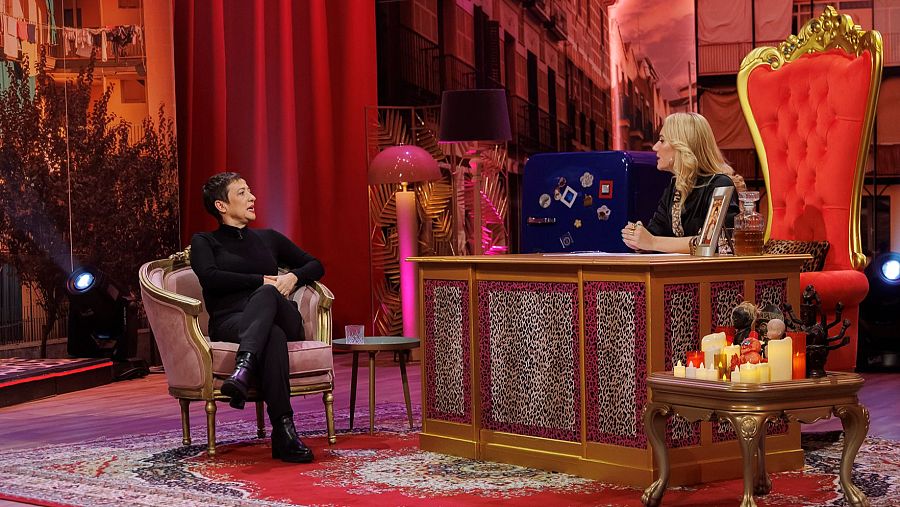 María Guerra junto a Henar Álvarez