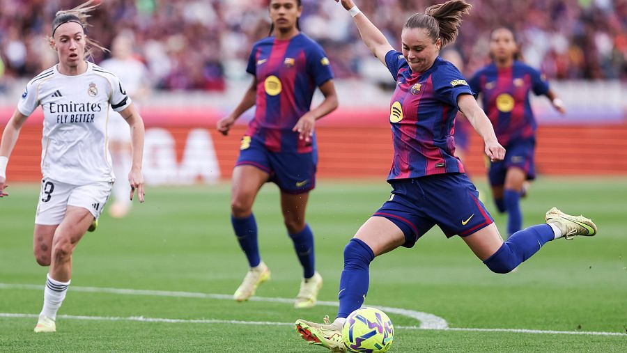 La delantara polaca ha sido letal con sus dos goles.