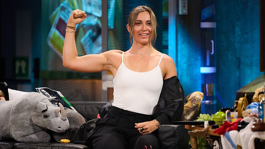 Paula Badosa muestra los bíceps en La Revuelta 17/11/25