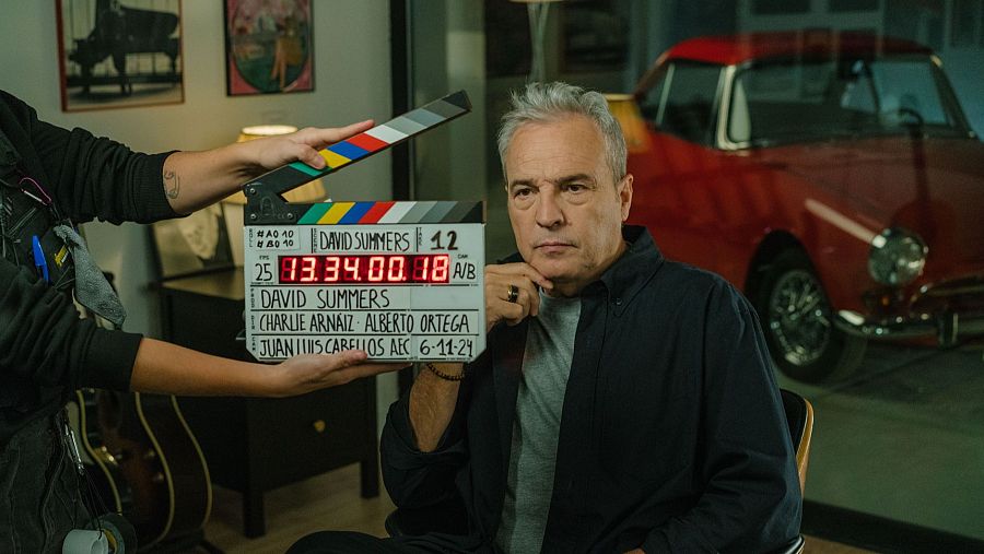 David Summers, en una imagen del rodaje