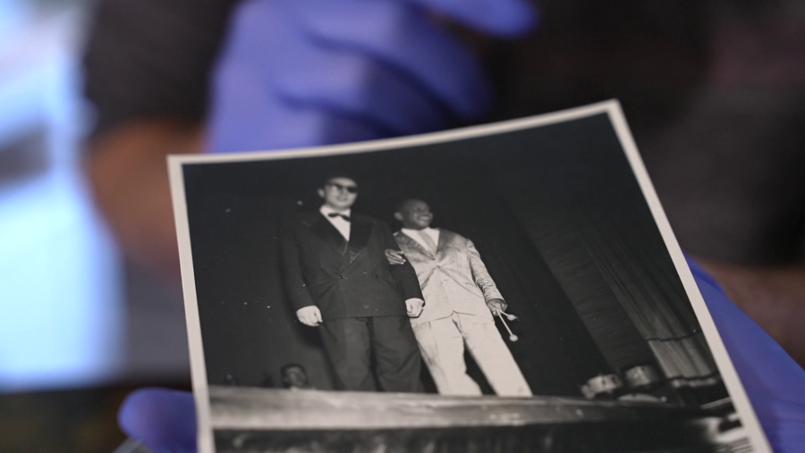 Imagen recuperada del encuentro de Tete Montoliu y Lionel Hampton.