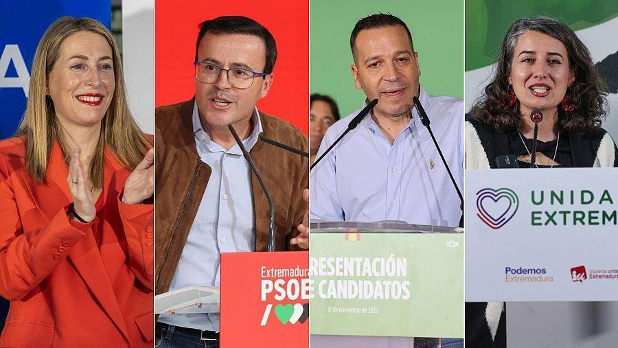 Elecciones en Extremadura 2025: candidatos, voto por correo y fechas clave para la formación del futuro