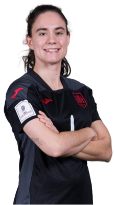 Elena González de Pablos, jugadora de la selección española de fútbol sala