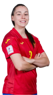Noelia Montoro, jugadora de la selección española de fútbol sala