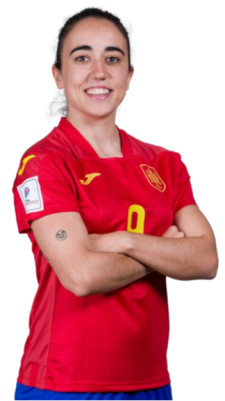 Vane Sotelo, jugadora de la selección española de fútbol sala