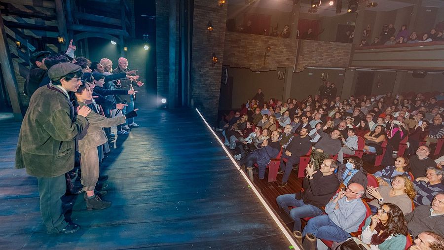 El público asistente disfrutó de la interpretación de 'Érase una vez (Once upon a time)'