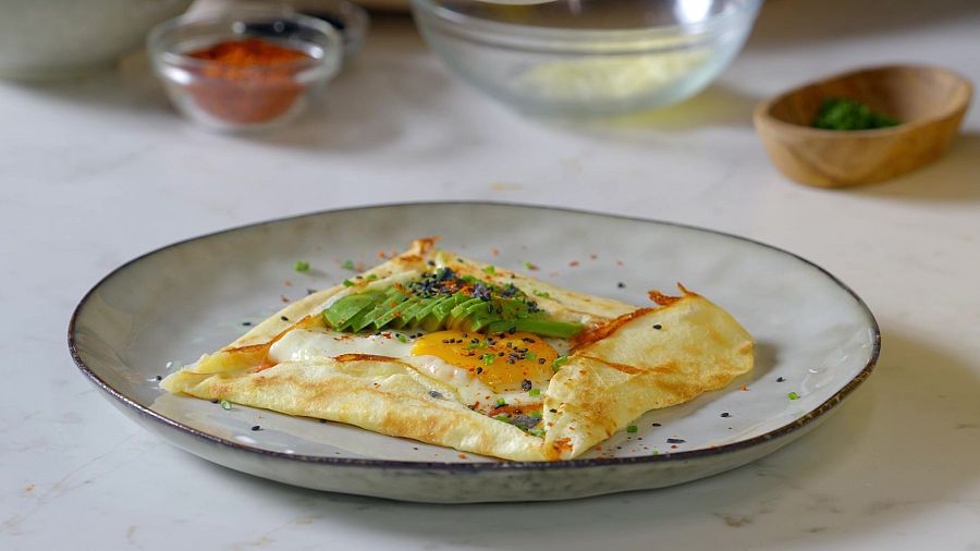 La galette bretonne, una crep de la Bretanya francesa