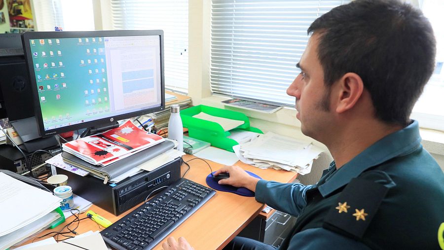 Daniel Moreno, responsable del EMUME Central de la Guardia Civil