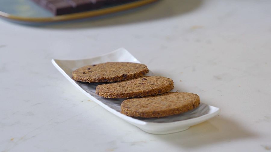 Galetes de civada amb xocolata