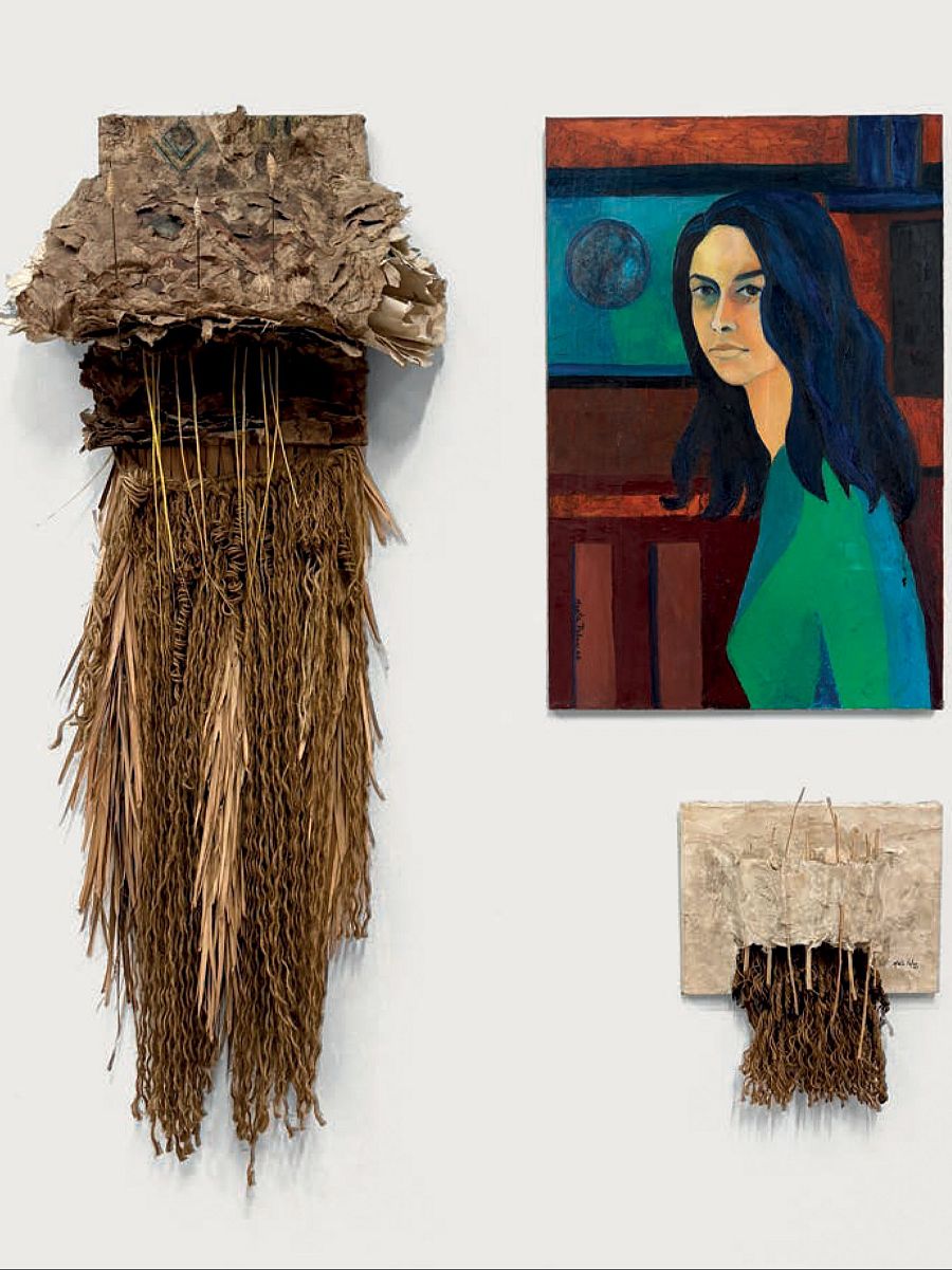 Instalación autorretratos de Marta (Marta Palau, 1960-2003)