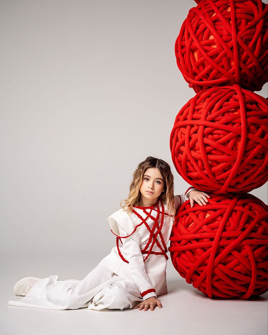 Sofia Nersesian, la representante de Ucrania en Eurovisión Junior 2025