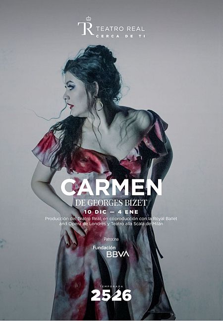Cartel de la ópera 'Carmen'