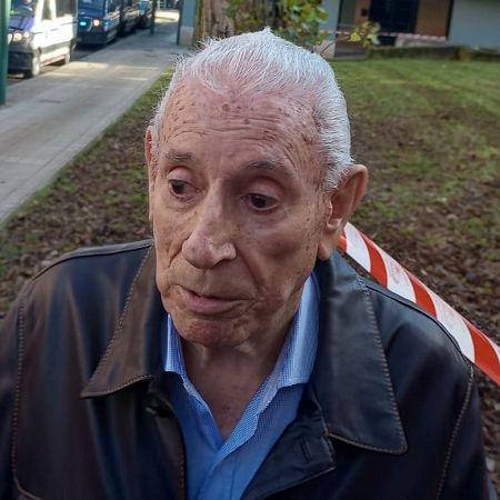 Emilio Aperribay, superviviente del bombardeo de Gernika.