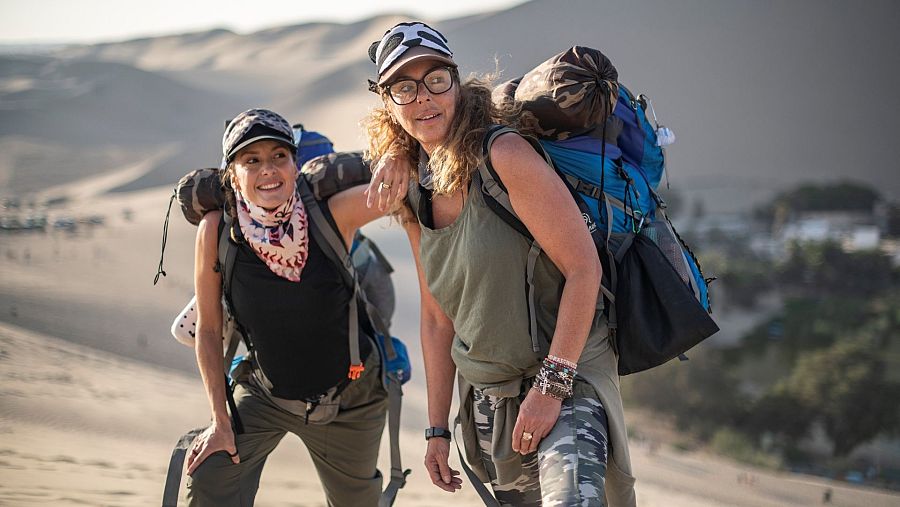 NIA y J KBello, concursantes de 'Hasta el fin del mundo'