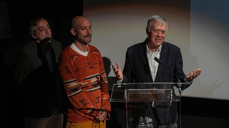 Agradecimiento del premio a 'Los archivos secretos del NODO'