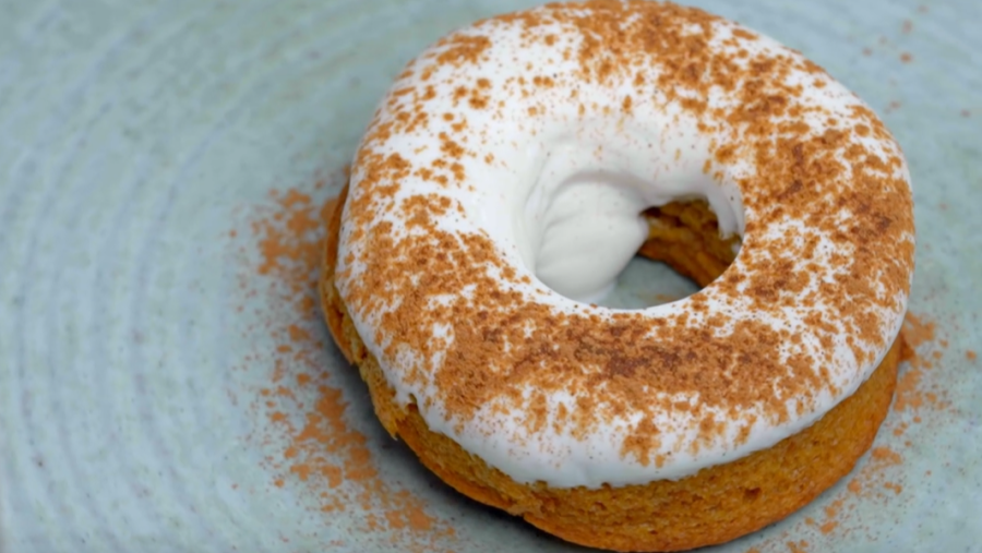 El dònut de pastanaga saludable és ideal per als més llaminers.