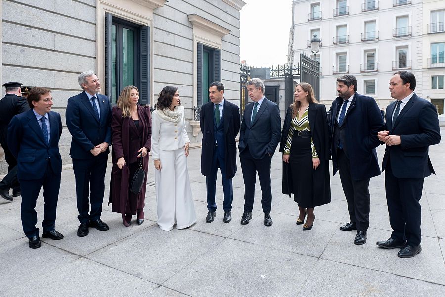 Los líderes del Partido Popular