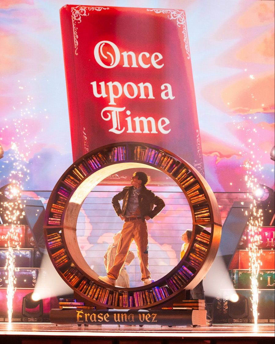 Gonzalo Pinillos durante su primer ensayo en Eurovisión Junior 2025