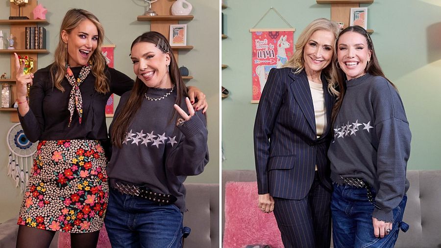 Alba Carrillo y Cristina Cifuentes, junto a Inés Hernand