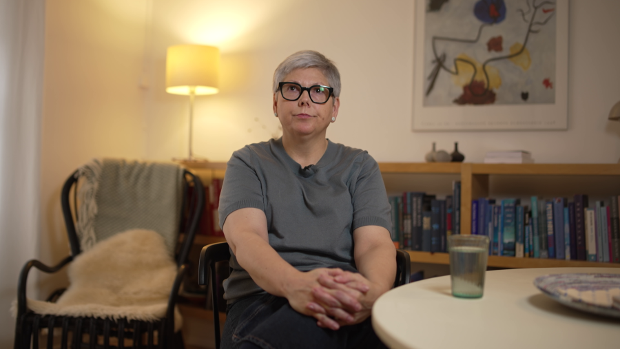 Dorte Kellermann, madre danesa de un hijo descendiente del donante 7069