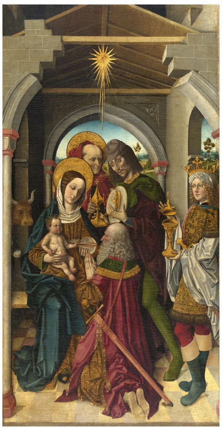 'La Adoración de los Reyes Magos' del Maestro de la Sisla