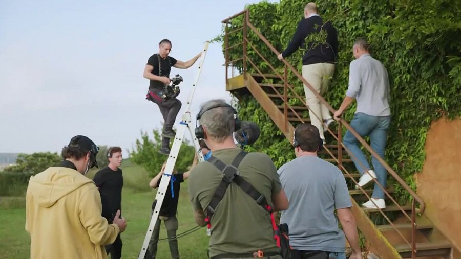 57 minuts de rodatge ininterromput