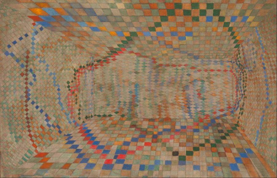 Habitación ajedrezada