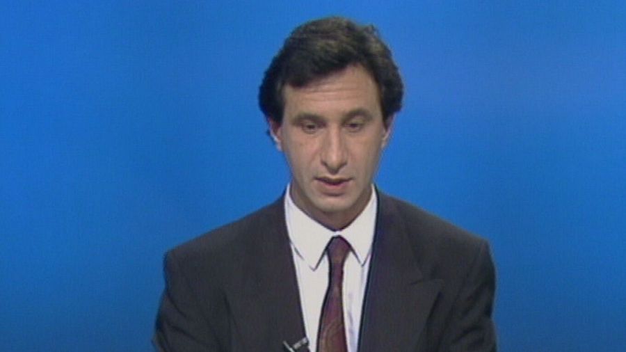 Pitu Abril en l'informatiu fals.