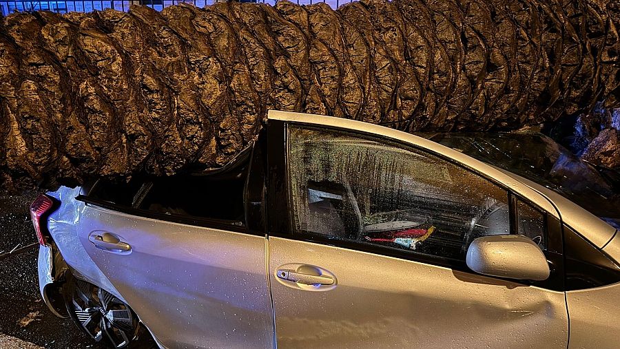 La borrasca Emilia deja más de mil inciencias en Canarias y pone en aviso rojo a Valencia y Almería