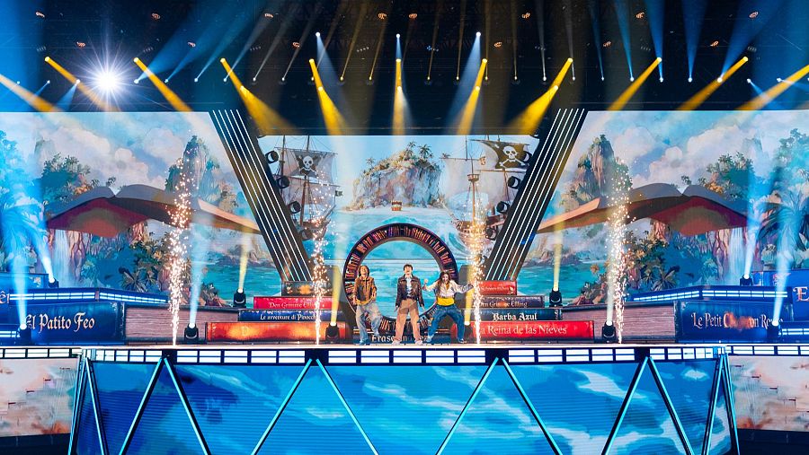 Actuación de Gonzalo Pinillos en la final de Eurovisión Junior 2025