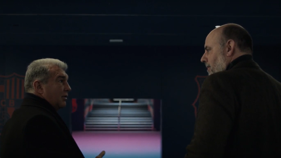 Joan Laporta i Jordi Basté