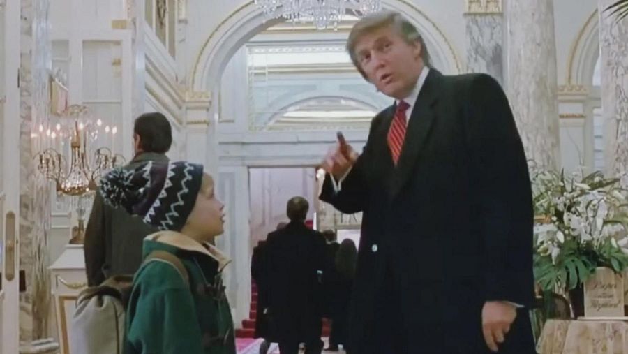 Donald Trump tiene un cameo en Solo en casa 2