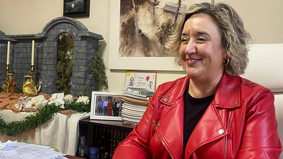 Ana Cantarero, alcaldesa de El Pedernoso, Cuenca