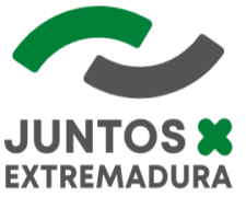 Logo Juntos por Extremadura Levanta
