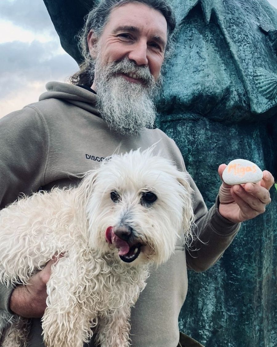 Juan y Migas en el Camino Francés por León