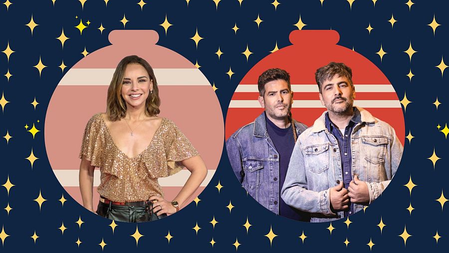 Chenoa y Estopa, presentadores de las Campanadas 2026 en RTVE