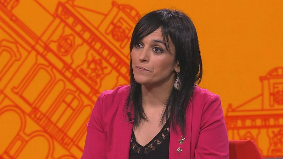 Diputada d'Aliança Catalana  i batllessa de l'Ajuntament de Ripoll, Sílvia Orriols.
